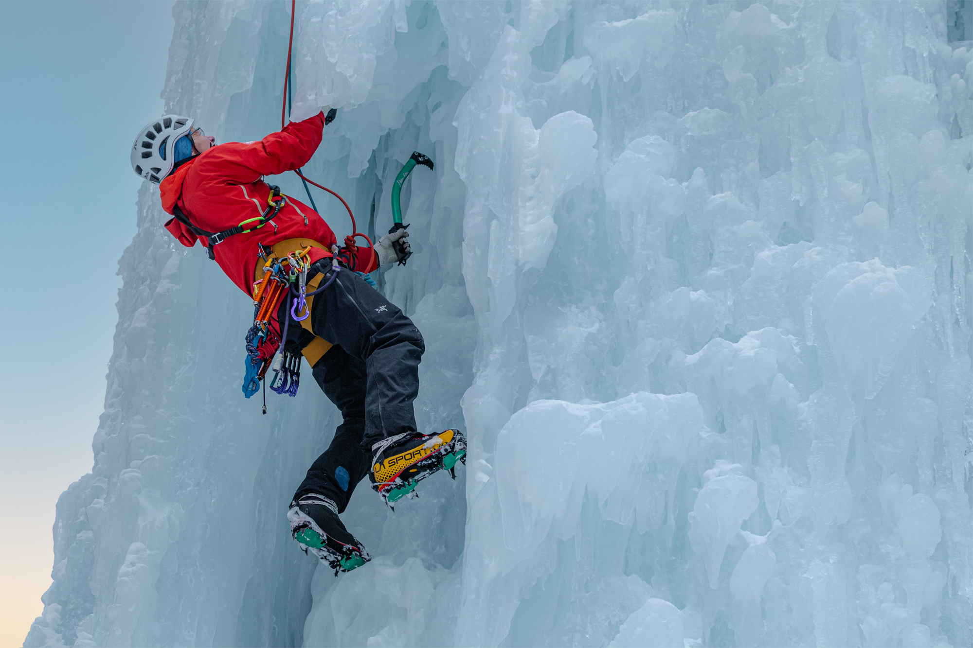 25 P. Eisklettern - Josef Pult